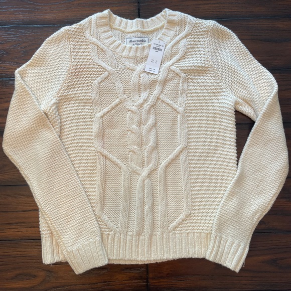 Abercrombie & Fitch Sweaters - Abercrombie & Fitch Cable Sweater